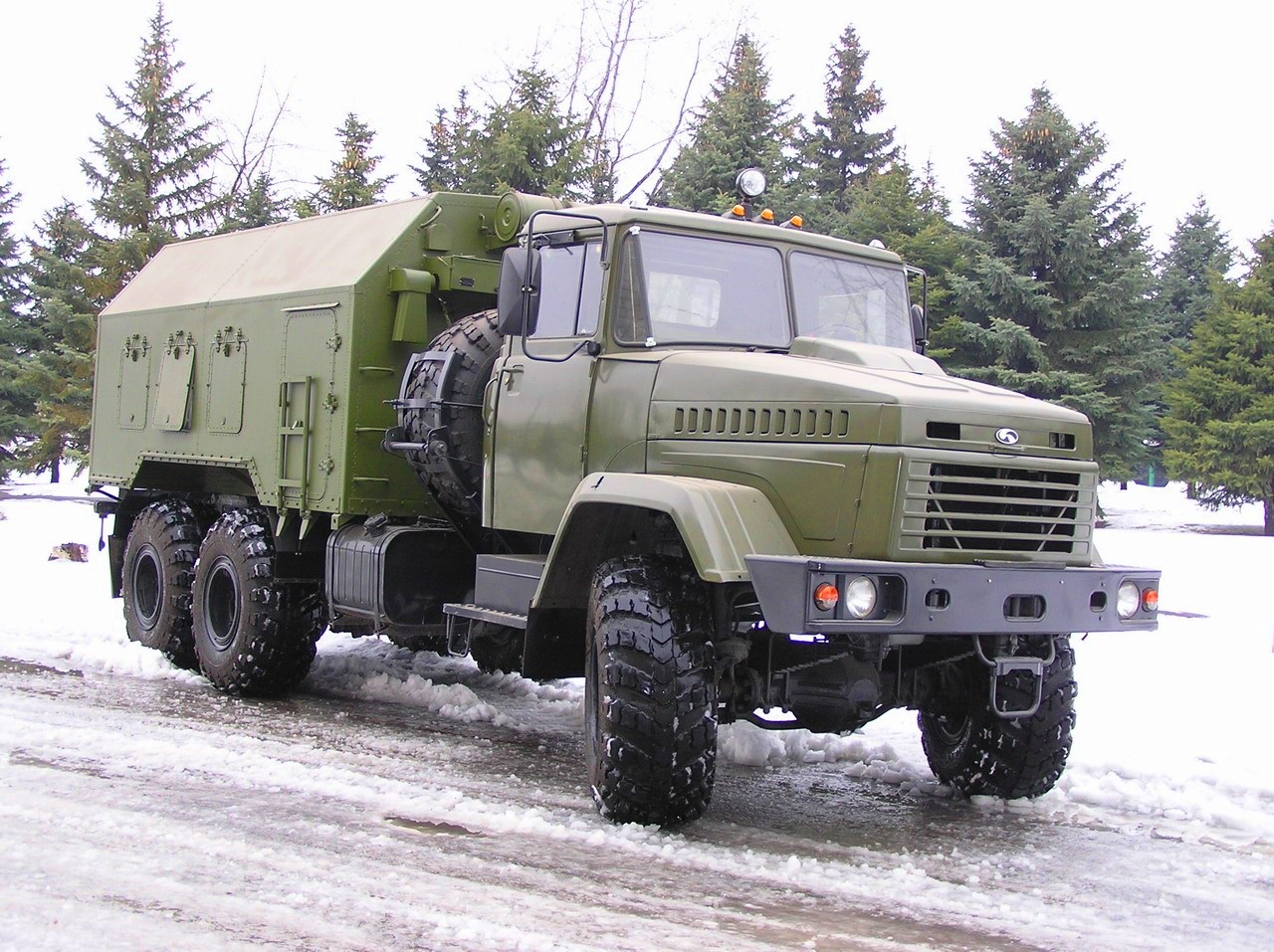 Военный КРАЗ 6322