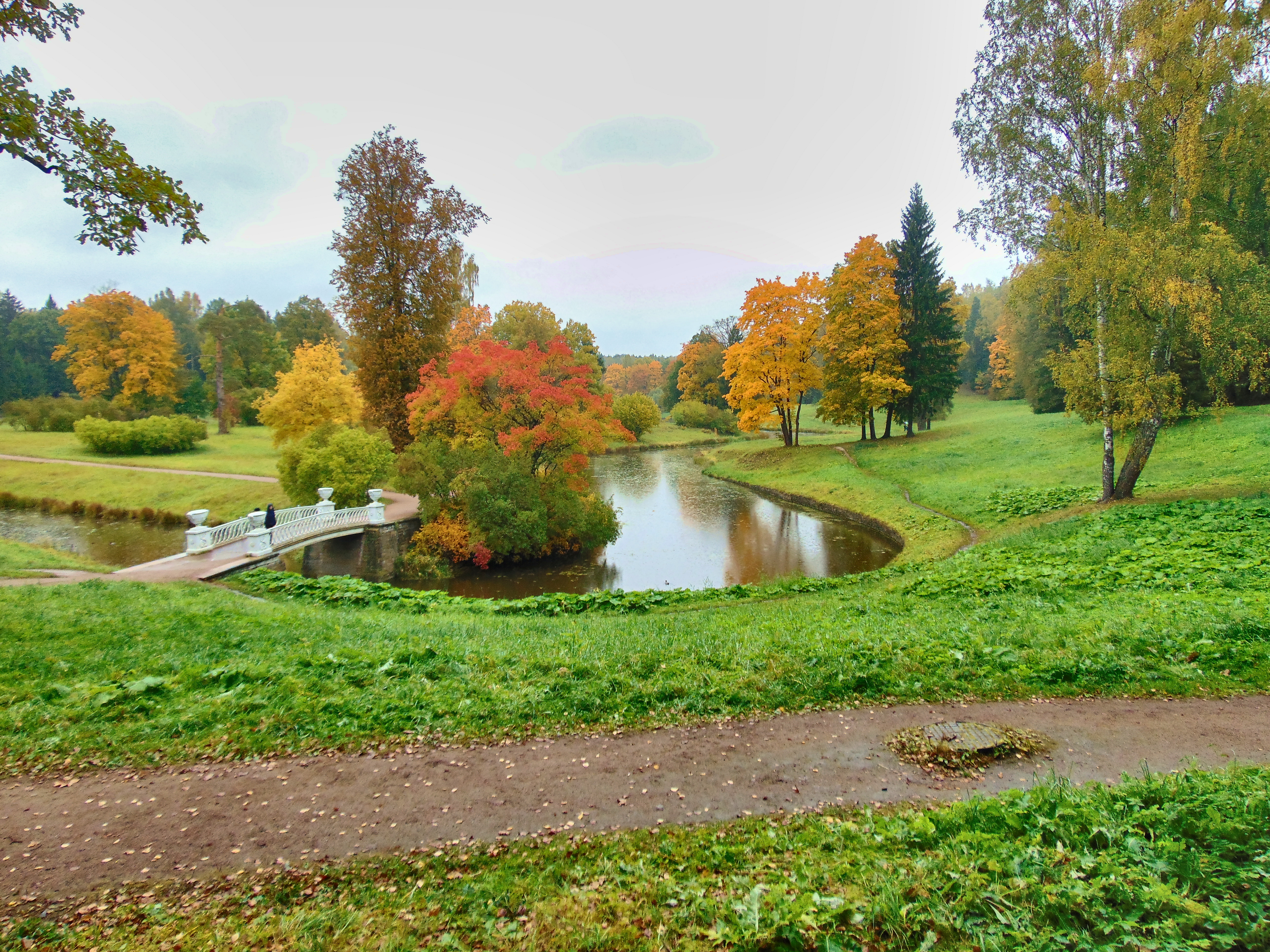 Павловск Осень Фото Парка